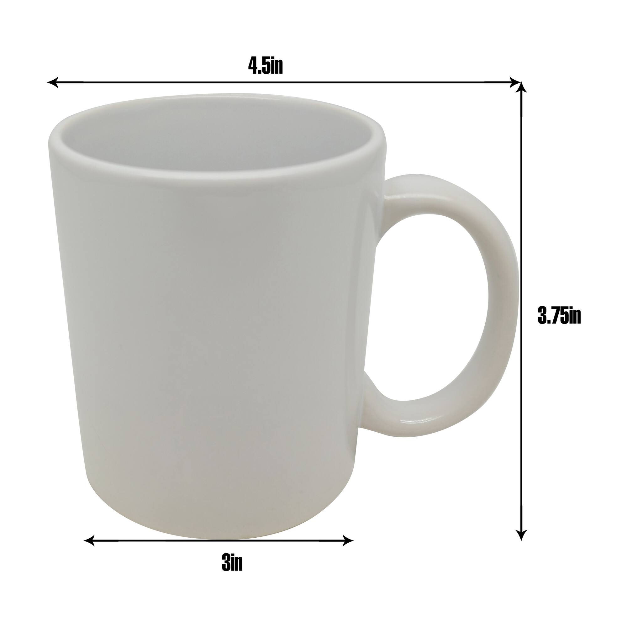 11.8oz. Sublimation Ceramic Mug by Make Market®